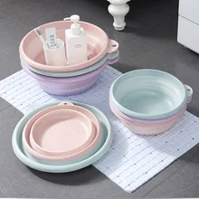 Складная сумка для хранения, органайзер бассейна Бытовая портативная телескопическая многофункциональная Прачечная ванна для хранения в ванной, на кухне принадлежности