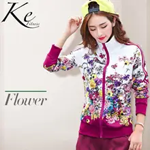 KE спортивный костюм женский большой размер плюс длинный рукав свитер пальто Свободный Повседневный модный спортивный костюм осенний костюм из двух предметов