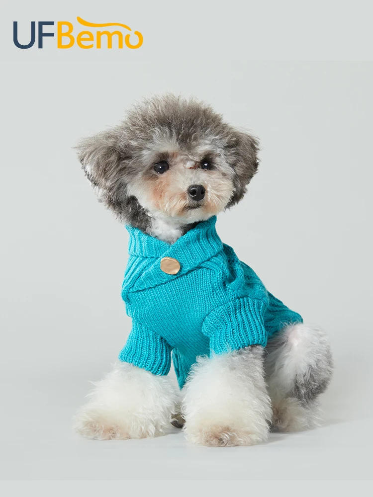 UFBemo вязаный свитер для собак с рисунком таксы кошки тянущиеся Chien Teckel одежда