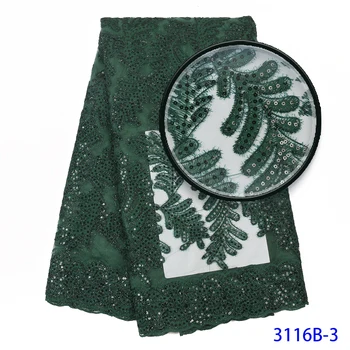 

French Tulle Net Lace Fabric High Quality African Wedding Women Tulle Mesh Lace Fabric Embroidery For African Lace 3116b