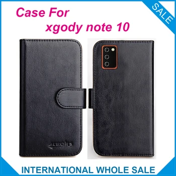 

xgody note 10 Case 6 Colors Flip Slots Leather Wallet Cases For xgody note 10 Cover Slots Phone Bag Credit Card