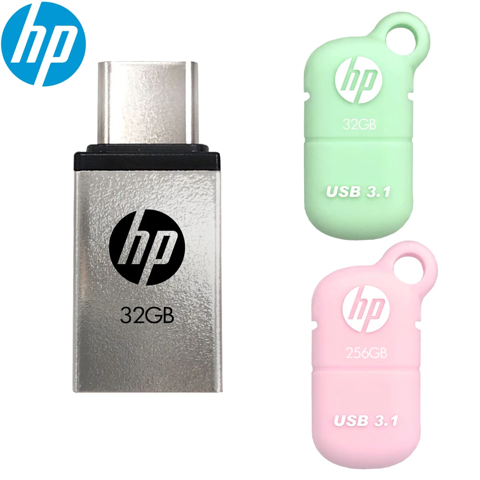 Флеш накопитель HP X5100M Usb 3 1 Type A/ C 128 32/64/256/ГБ|USB флэш-накопители| |