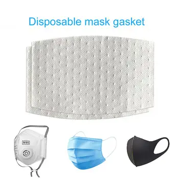 

20/50Pcs Disposable Dust Proof Anti Haze Mouth Mask Replacement Inner Filter Pad Anti-Pollution Face Mouth Mask Inner Pads