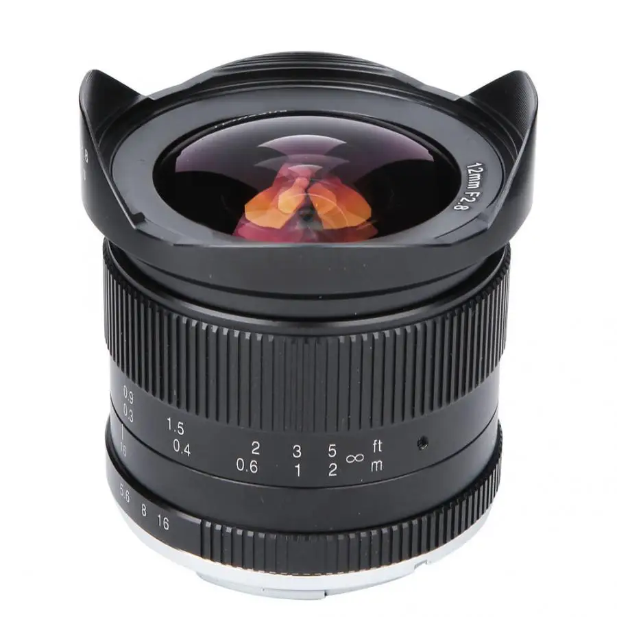 

7artisans 12mm F2.8 Ultra Wide Angle Manual Fixed Lens APS-C for Canon EOS-M Mount/Sony E Mount A6500 A7 A7RII /Fuji FX/M4/3