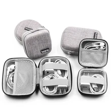 

Portable Earphone Storage Bag Hard Shell Digital Gadgets Case EVA Bluetooth Bag Data Cable MAC Charger U Disk Protective Cover