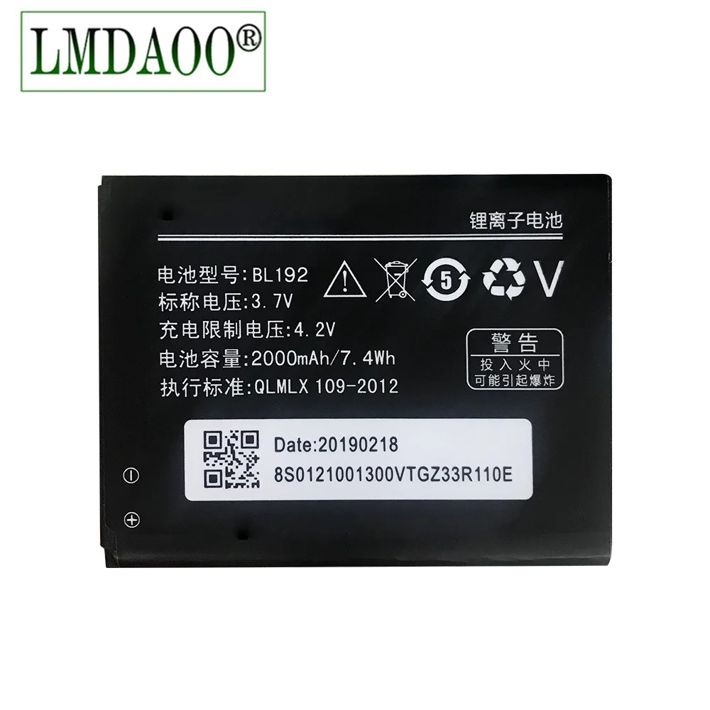

BL192 BL 192 BL-192 Mobile Phone Battery For Lenovo A300 A750 A328 A328T A526 A388T A529 A680 A590 A560 A505E
