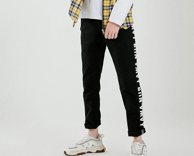 JackJones мужские зауженные джинсы длиной до щиколотки мужская одежда 219132560
