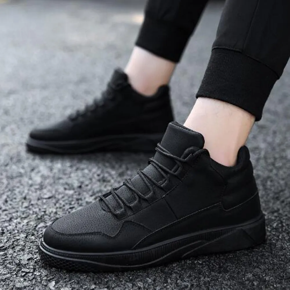 Casual Plus Velvet Warm Mens Shoes 2020 Autumn And Winter New Cotton Boots Sports Thick Laceup Sneakers Mens Running Shoes Casual Plus Velvet Warm Mens Shoes 2020 Autumn And Winter New Cotton Boots Sports Thick Laceup Sneakers Mens Running Shoes