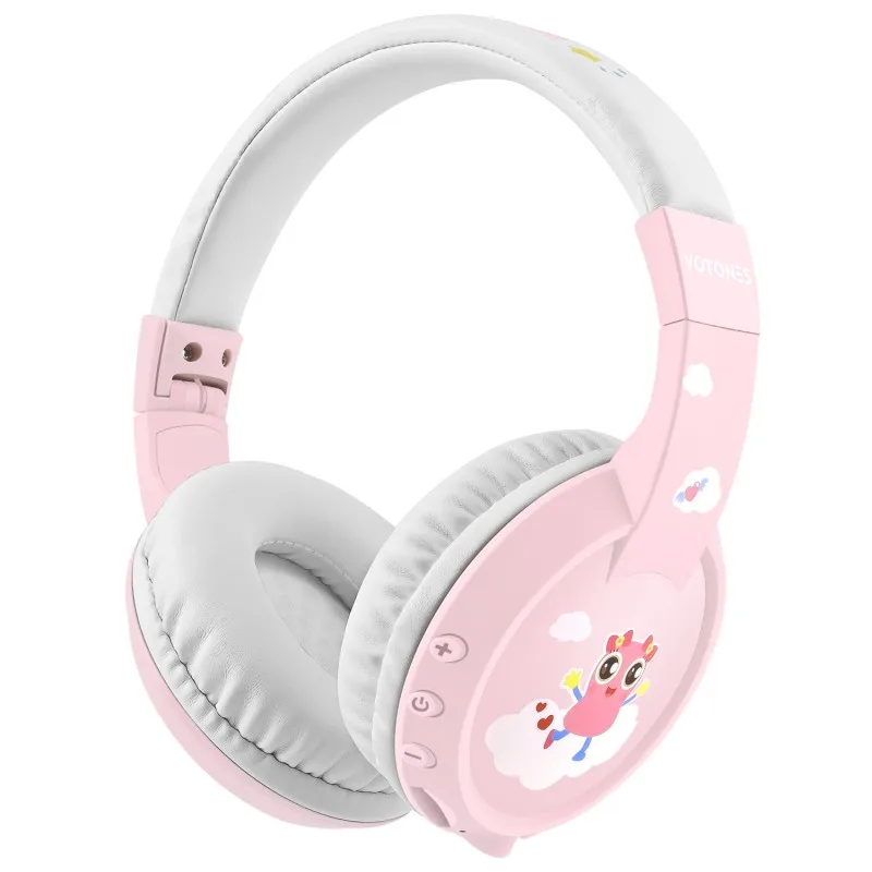 

2019Newest Bluetooth Wireless Children Headphone Noise Cancelling Earphones High Definition Stereo Headset With Mic For Music