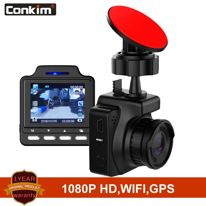 Conkim Dash камера Wifi автомобильный видеорегистратор Novatek 96658 IMX323 1080P Full HD 1 5 &quotIPS