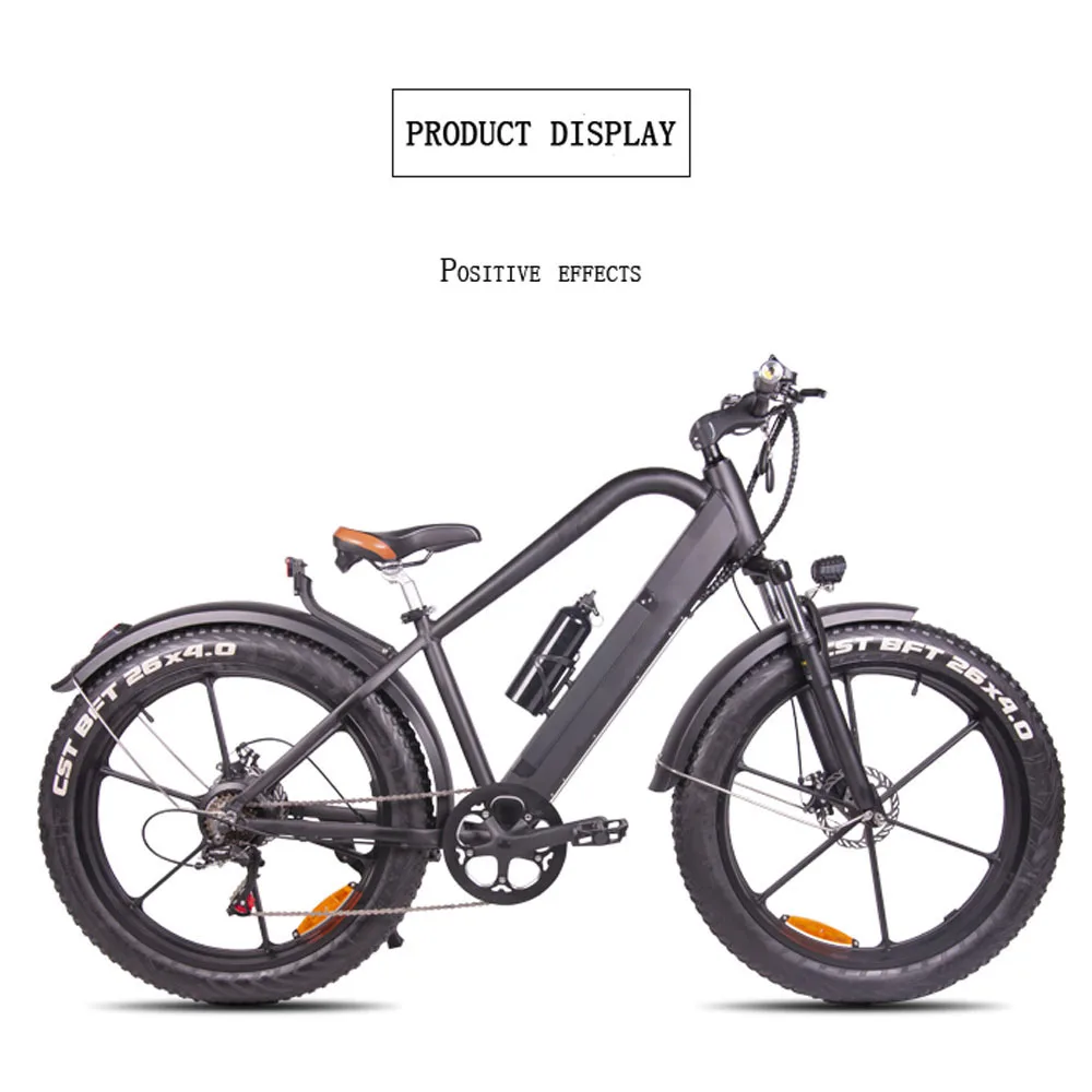 Top Mountain bike price electric fat bike 26 inch 48v 10ah power lithium battery 4.0 bicycle fat tire aluminum alloy e bike 12