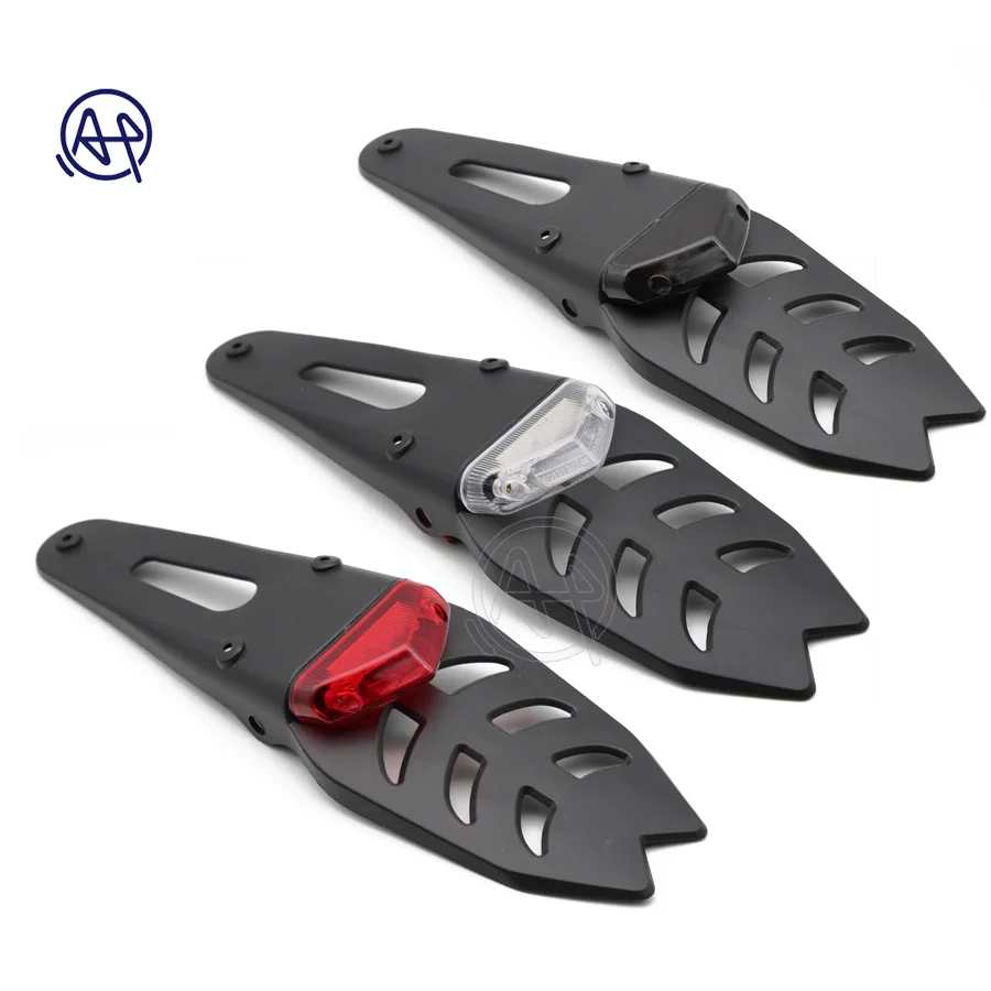 Motorcycle Taillight 12V LED and License Plate Holder
