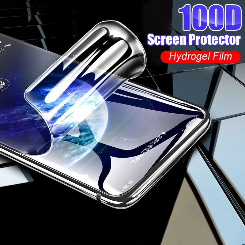 Мягкая защитная пленка для Samsung Galaxy S20 Ultra S10 S10E S9 S8 Plus Note 20 9 8 10 Pro шт.|Защитные стёкла