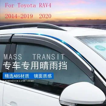 

Suitable for Toyota RAV4 2020 rain cover window eyebrow stainless steel awning and rain shed