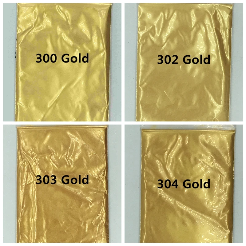 50g Mica Gold powder Pigment for DIY decoration Paint Cosmetic Metal Gold Dust Soap Dye