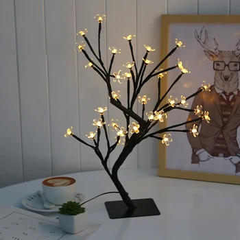 Bonsai Boom Licht Met 36 Leds Zwarte Takken Bal Licht Boom Desk Top Led Bonsai Boom Night Light Thuis Party indoor Decoratie Bonsai Boom Licht Met 36 Leds Zwarte Takken Bal Licht Boom Desk Top Led Bonsai Boom Night Light Thuis Party indoor Decoratie