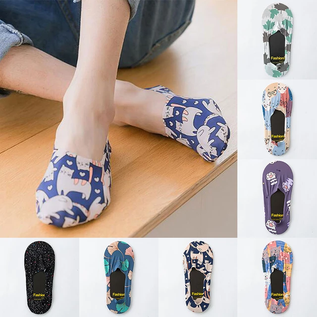 Men Invisible Ice Silk Socks No Show Short Thin Breathable Ankle Hosiery  Summer