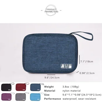

Watch Roll Vintage Brown Travel Watch Organizer Case Box Zipper Watch Bag Pouch Storage For NO 1 F7