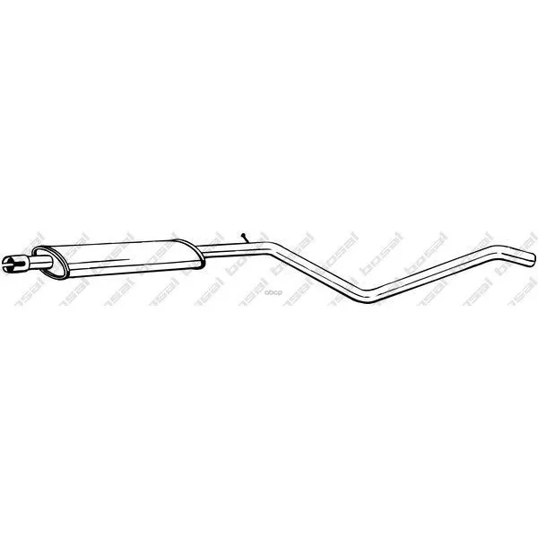 Глушитель Центральный Bosal арт. 285-455