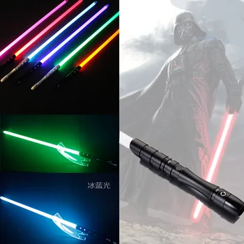 

Jedi Sword Toy Lightsaber Cosplay Change 16 Colour Luke Light Saber Sith Laser Force Fx Weapons Heavy Dueling Loud Sound 11.11