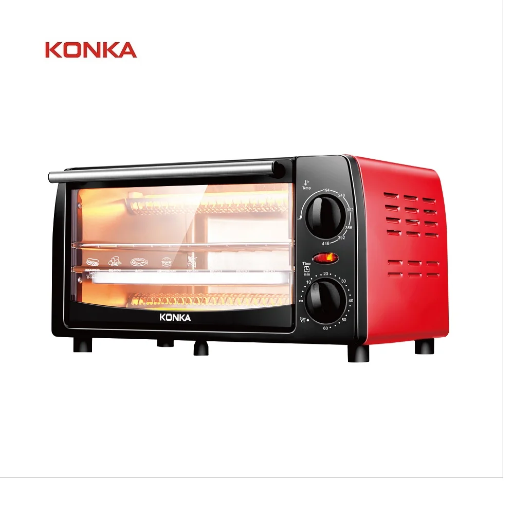 Электрическая духовка KONKA бытовая техника для выпечки хлеба пиццы на 1-2 человек |