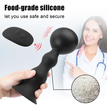 Electric Inflatable Vibrators For Women Vaginal Expander Anal Plug Men Butt Dilator Dildo Female Masturbator Sex Toy Erotic Shop 5