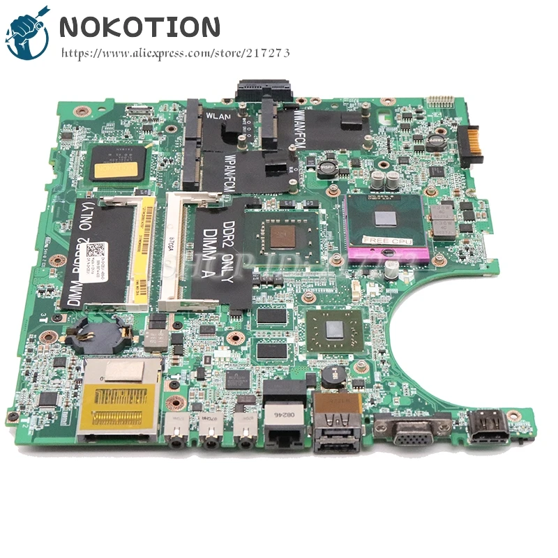 NOKOTION материнская плата для ноутбука Dell Studio 1535 1537 0H281K pm DDR2 HD3470 графический