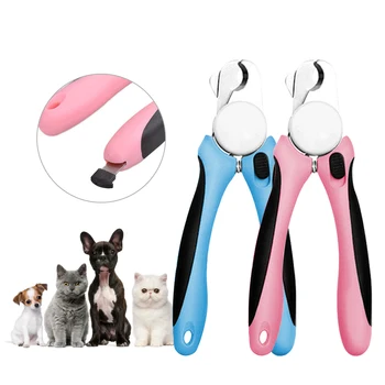 

Professional Pets Cat Dog Nail Clipper Cutter Handle Grooming Scissors Clippers Claw Nail Scissors with Nail File