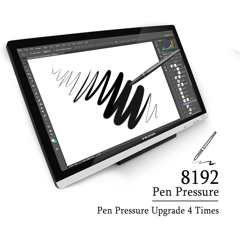 Huion GT-220 V2 21," ручка планшет монитор Цифровой Рисование монитор сенсорный экран монитор Интерактивная ручка дисплей HD ips ЖК-монитор