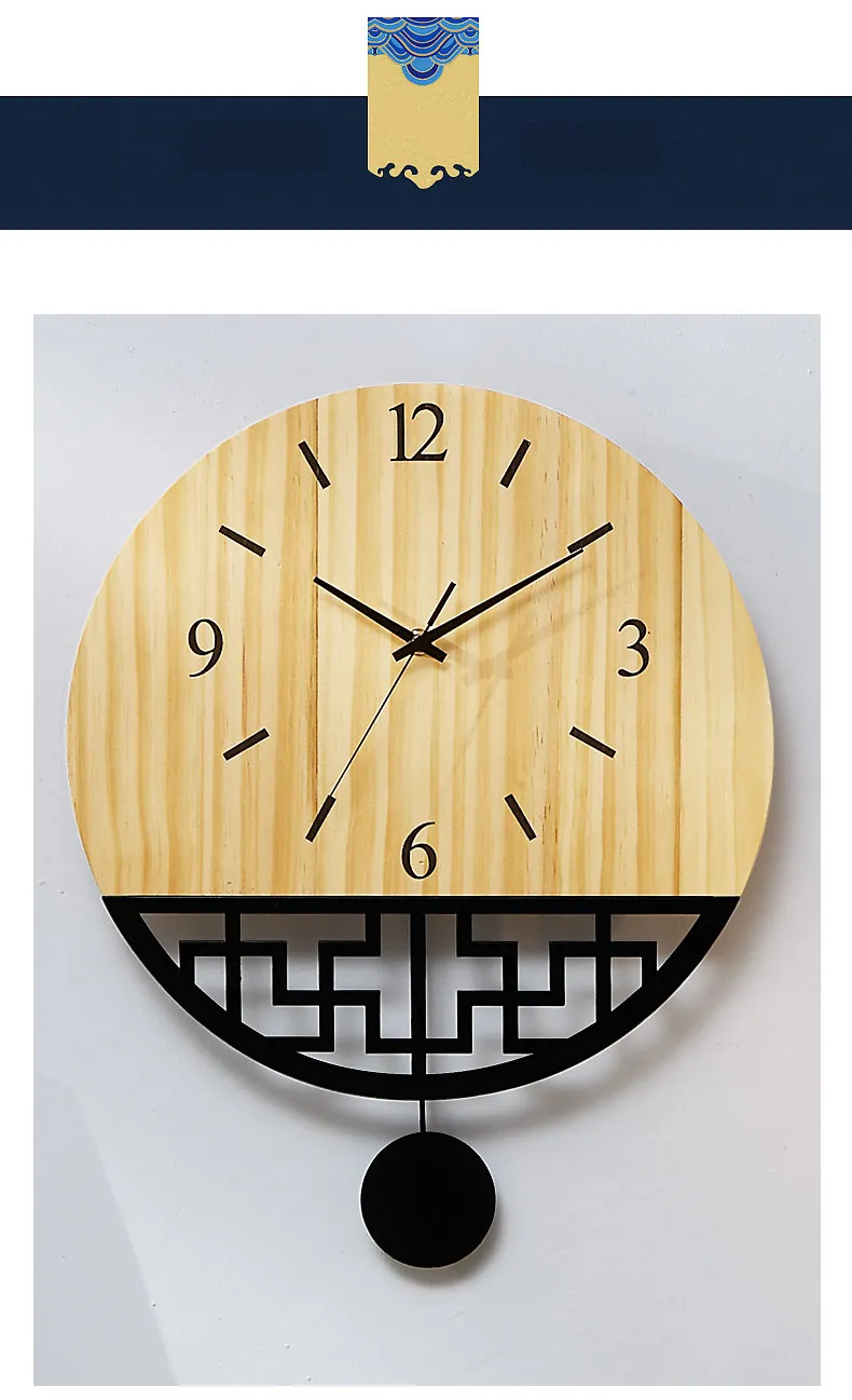 Hoshine домашний декор Horloge Мураль дизайн современный дом комната Декор Античный стиль настенные часы большой размер Horloge 14"
