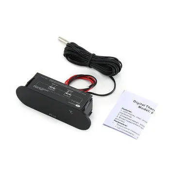 

Mini Digital LCD Indoor Enbedded Digital Fridge Thermometer Gauge Electronic Temp Meter Tester with Temperature Sensor