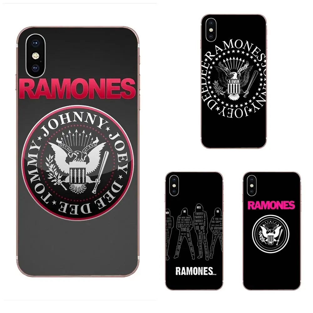 

The Ramones Soft TPU Personalized Pattern For Xiaomi Redmi Mi 4 7A 9T K20 CC9 CC9e Note 7 9 Y3 SE Pro Prime Go Play