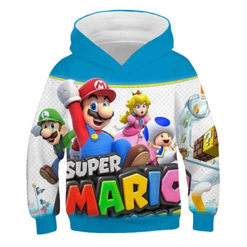 Super Mario Yoshi Game Enfants Garçons Filles Sweat Top Coat Pant Set Cadeaux
