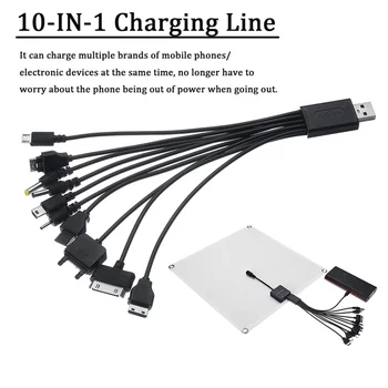 

1 Set 20W Crystal Silicon Solar Cell Panel Board Solar Battery Panel with 10A Solar Cell Panel Controller (Black)