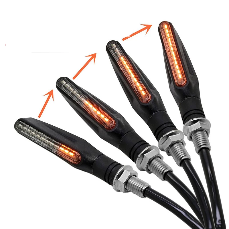 

Motorcycle Accessories turn signals stop moto tail lights Flowing Blinker Flicker Flasher FOR yamaha r3 gn 125 honda hornet 900