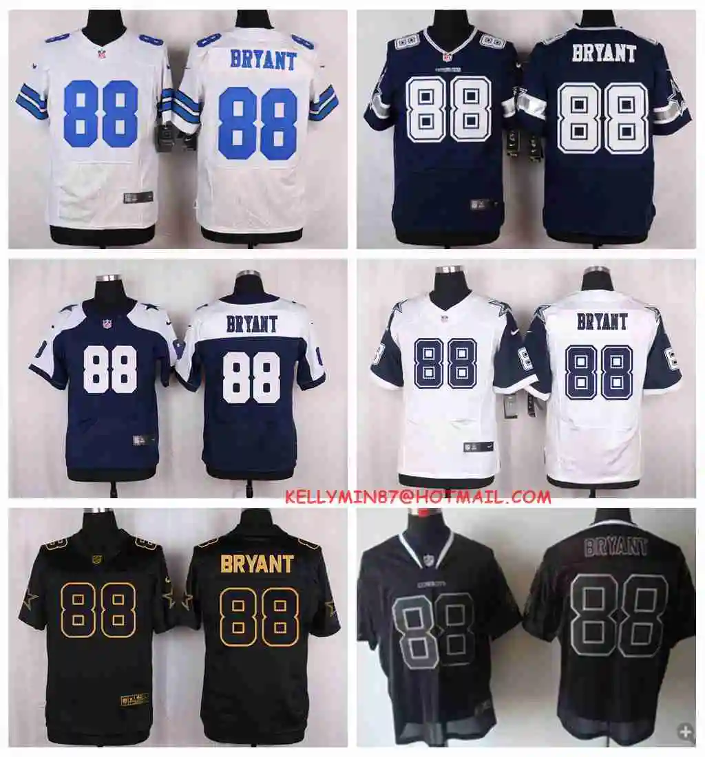 Стилизованный, высокое качество, Dallas s Dez Bryant мужской Джерси