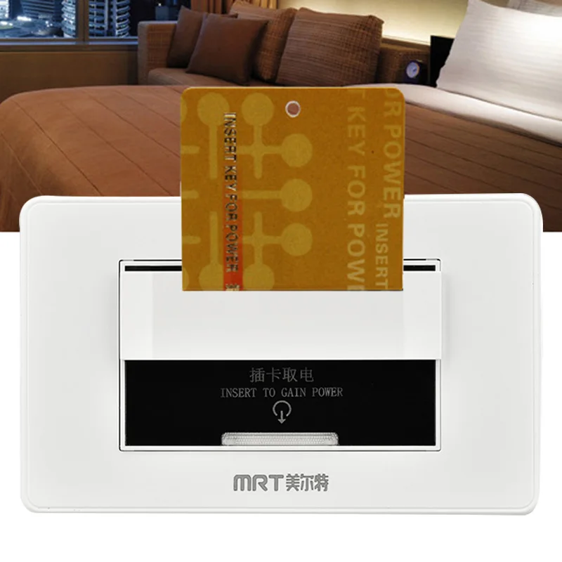 86 мм Rfid карта переключатель Панель Умный индукционный таймер задержка энергосберегающий отель использование