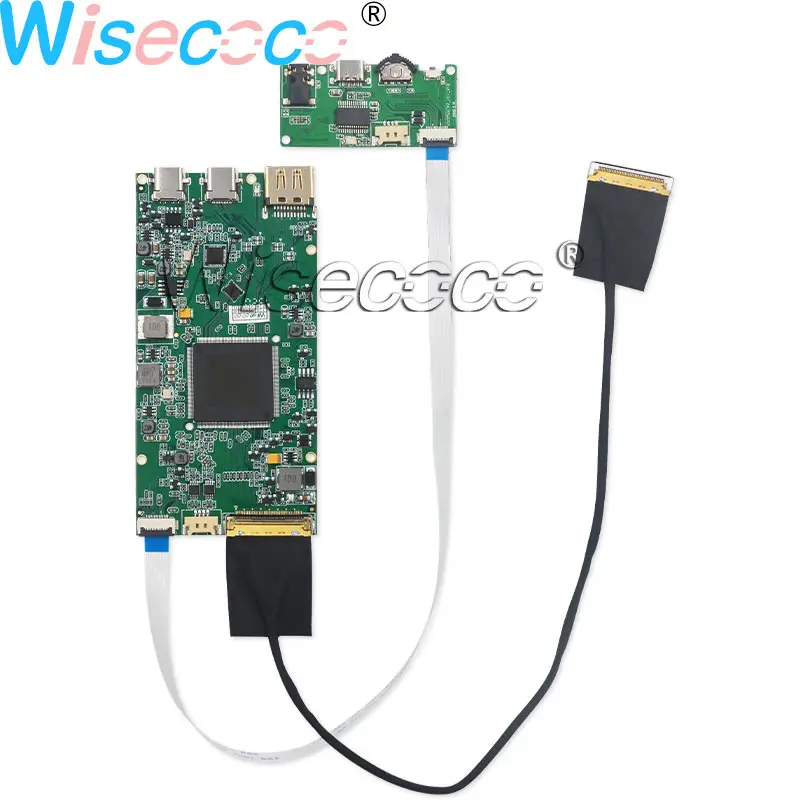 Wisecoco 40pin eDP HD драйвер платы type-C напрямую подключен+ mini HDMI контроллер плата синхронизации дисплей с телефоном