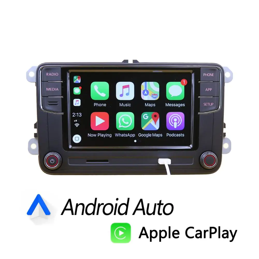 Android Авто Carplay RCD360 PRO NONAME RCD330P RCD340P 187B радио для VW Golf 5 6 Jetta MK5 MK6 Tiguan Passat B6 B7 CC Polo 6R