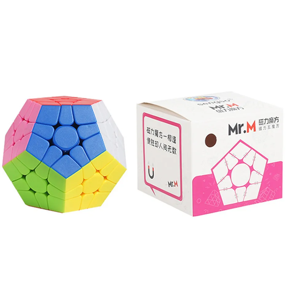 Cubo Mágico Magnético Shengshou Mr.M 3x3x3