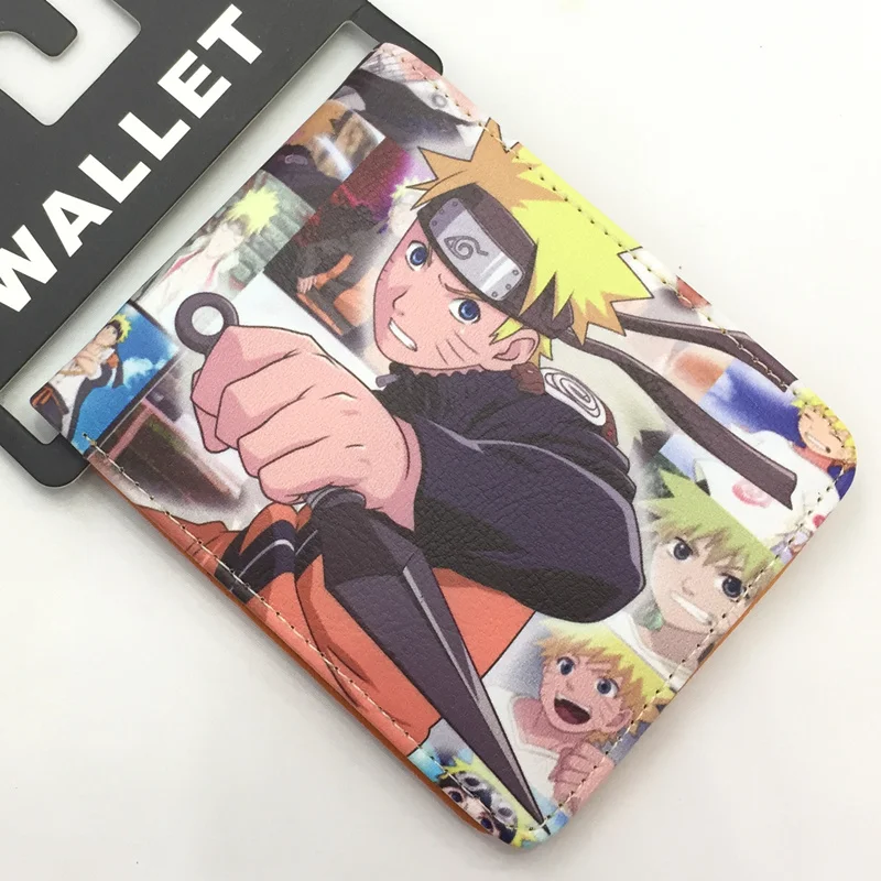 PU Cartoon Wallet ID Photo Multi-Card Slots Collection Gifts Teenage Students Boys and Girls Short Coin Purse front pocket wallet Wallets