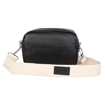 

Leather Crossbody bag for women Handbags Ladies Wide Strap Shoulder Bags Messenger Letter Flap Fashion Females Bag Satchel