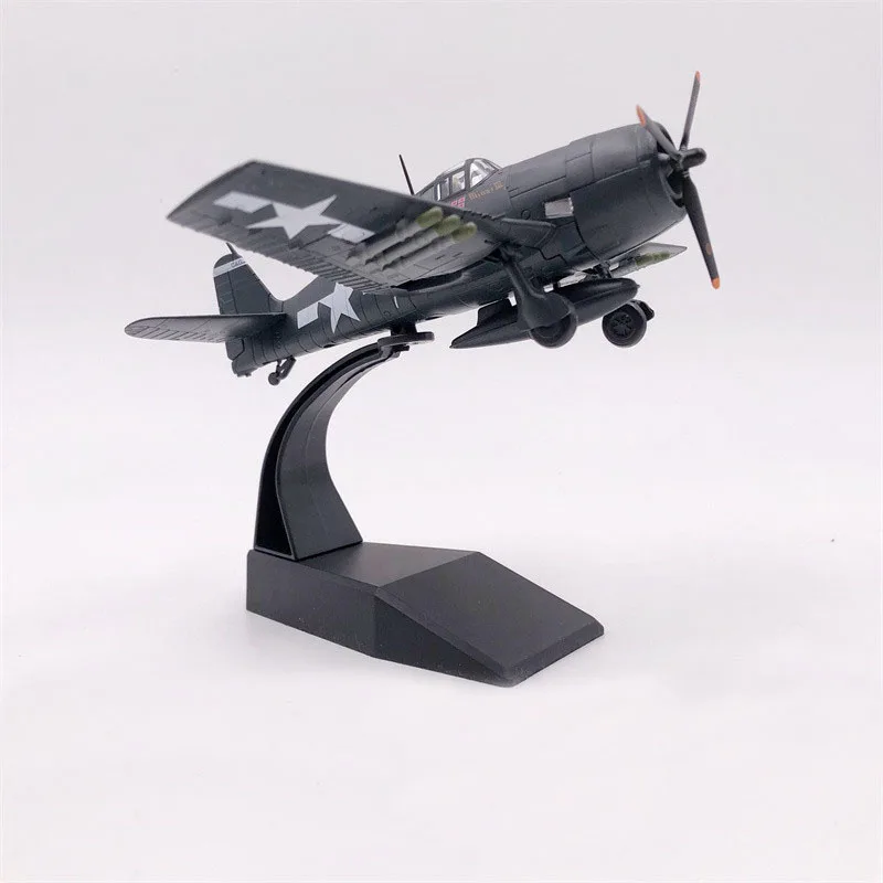 1:72 Scale F6F US Air Force Fighter Diecast Alloy Plane Aircraft Model Toy For Kids Gifts Free Shipping