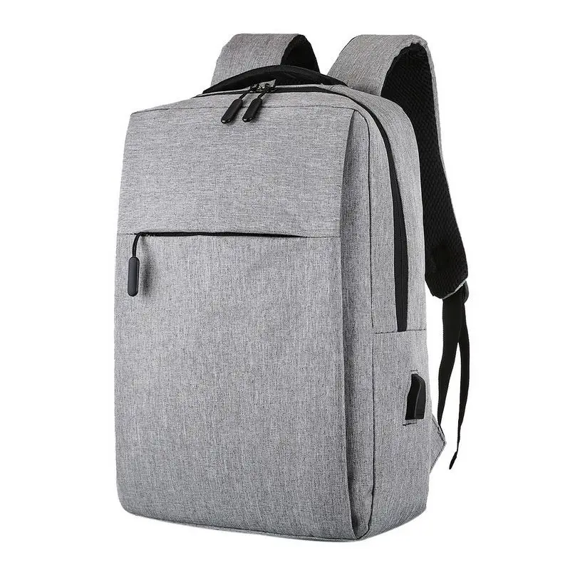 LOOZYKIT, новинка, рюкзак для ноутбука с Usb, школьная сумка, рюкзак, мужская сумка для путешествий, рюкзак для отдыха - Цвет: grey