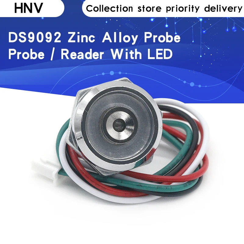 Зонд HNV TM DS9092 зонд из цинкового сплава iButton зонд/считыватель со светодиодный Одом |