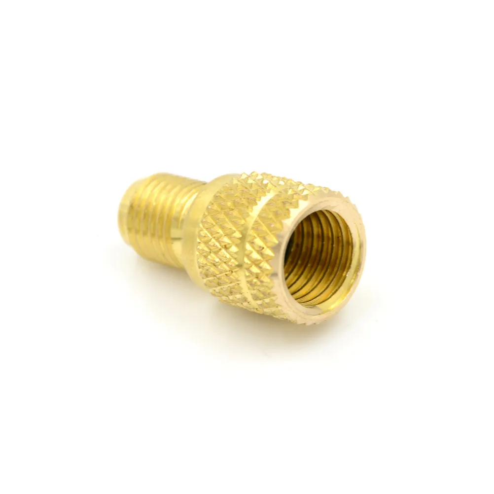 1pc x brass adapter ACME A/C R134a Brass Fitting Adapter 1/4&quot Male To 1/2&quot Female Valve Core Tool | Инструменты
