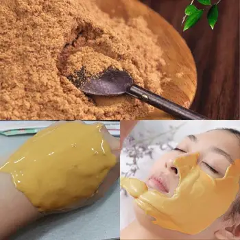 

24K Gold Luxury Spa Active Mask Powder Brightening Moisturizing Anti-aging Wrinkle Mask Whitening Lift Face Mask Skin Care