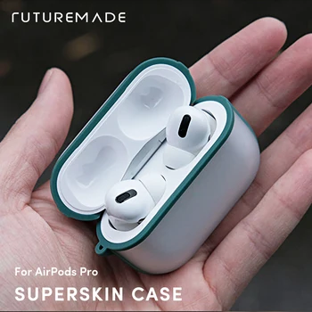 

FUTUREMADE Brand Original Luxury Earphone Case For Apple AirPods Pro 3 accessories Matte Translucent Protective Shockproof Cover
