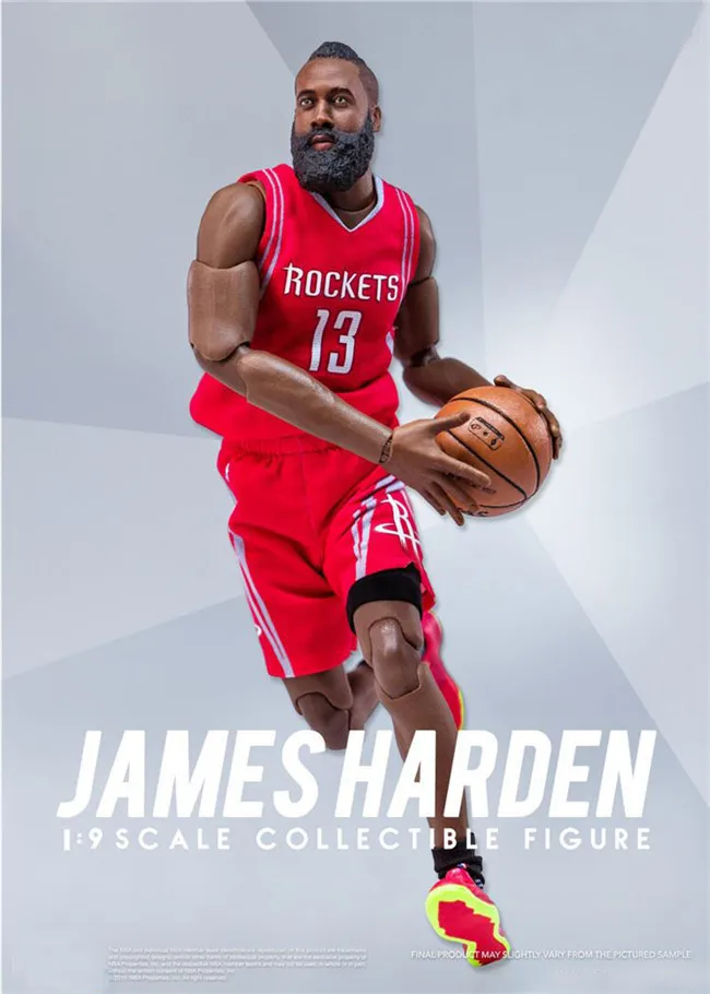 

NBA Basketball Star James Harden 13 Red James Harden 1/9 Boxed Garage Kit