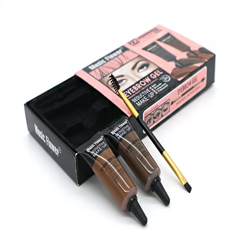 1set Waterproof Eyebrow Gel Long-lasting Makeup Tint Henna Eye Brow Tattoo Cream Enhancer Cosmetic Makeup Tools Music Flower 1set Waterproof Eyebrow Gel Long-lasting Makeup Tint Henna Eye Brow Tattoo Cream Enhancer Cosmetic Makeup Tools Music Flower